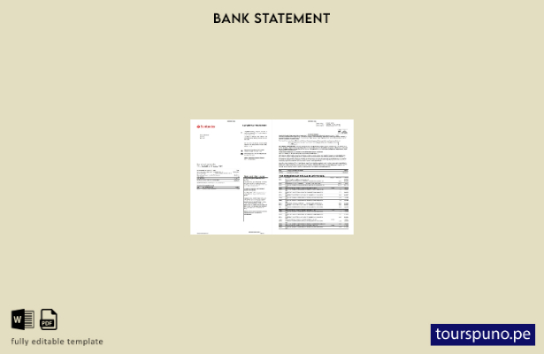 listo para imprimir páginas de palabras de extractos bancarios de Santander del 